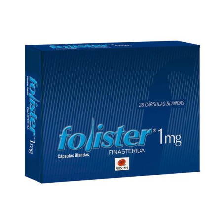 FOLISTER 1 MG 28 CAPSULAS (A) FINASTERIDE