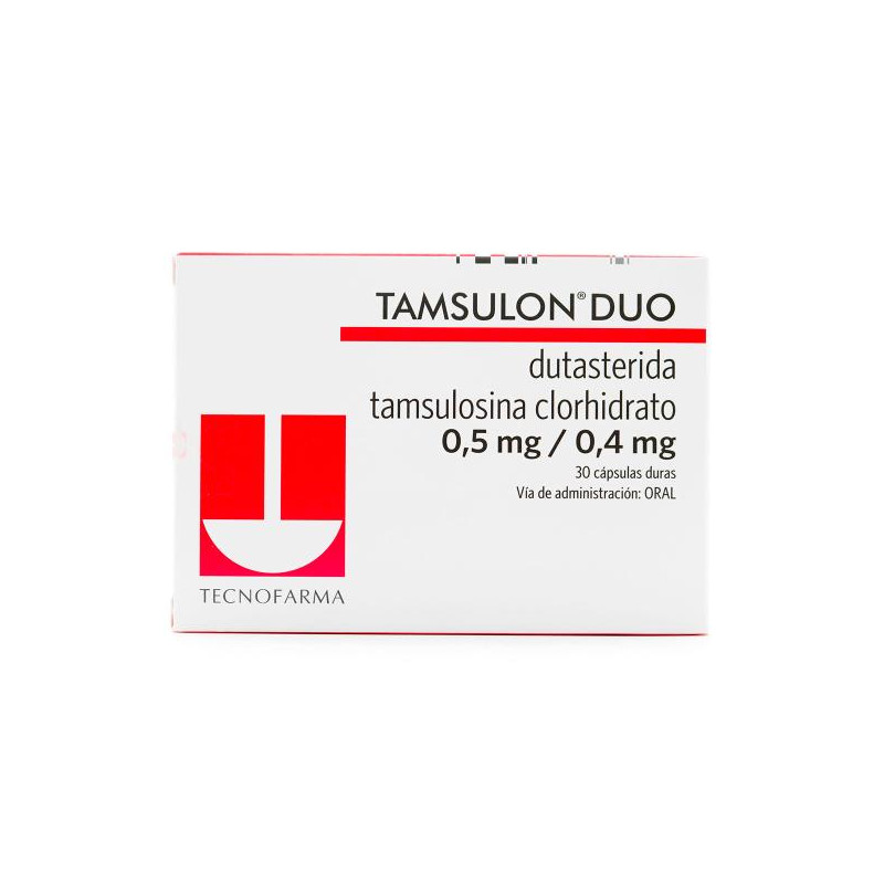 TAMSULON DUO 30 CAPSULAS DUTASTERIDA-TAMSULOSINA TAMSULON DUO 30 CAPSULAS DUTASTERIDA-TAMSULOSINA