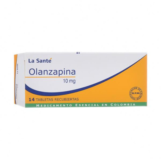 OLANZAPINA 10 MG 14 TABLETAS LS OLANZAPINA
