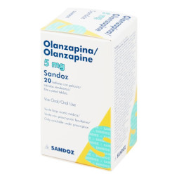 OLANZAPINA 5 MG 20 TABLETAS SZ OLANZAPINA