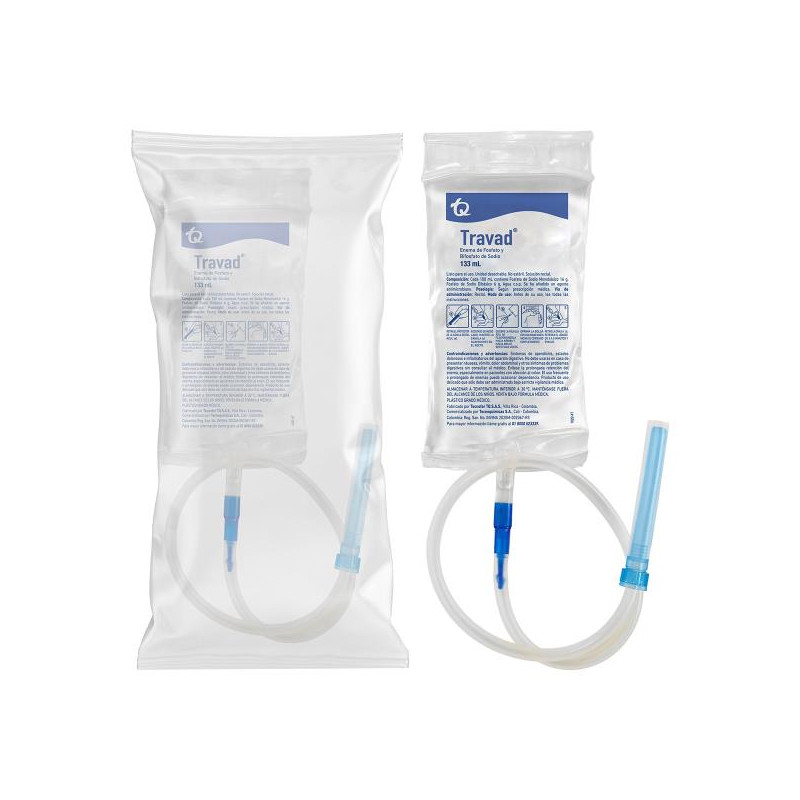 ENEMA TRAVAD FOSFATO 133 ML R.0001 RECTAL