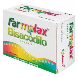 FARMALAX BISACODILO 5 MG 100 CAPSULAS BISACODILO