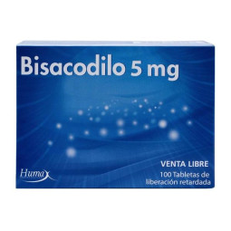 BISACODILO 5 MG 100 TABLETAS HP BISACODILO