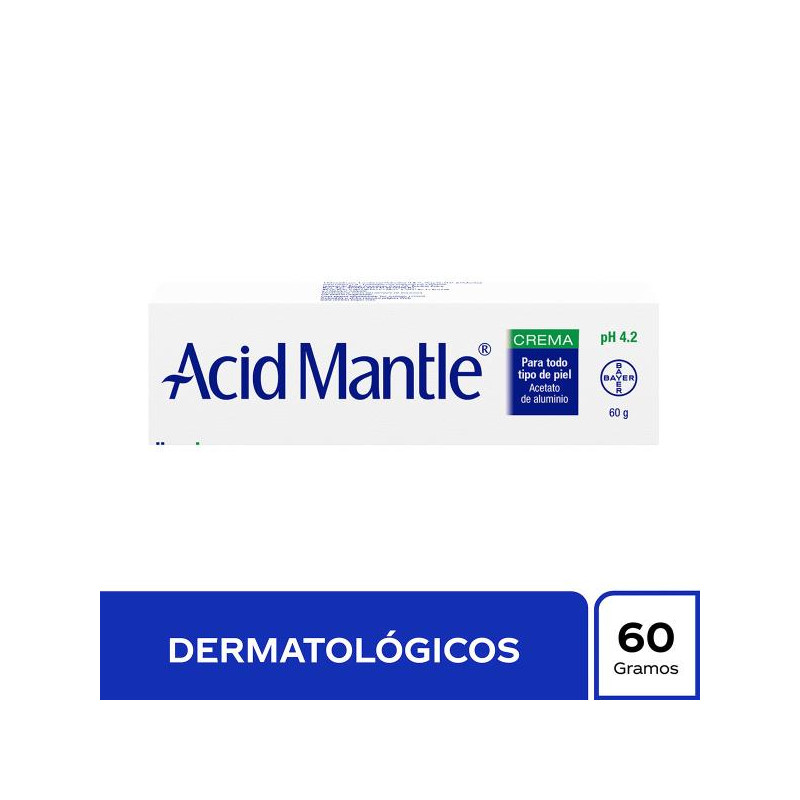 ACID MANTLE CREMA 60 GR ACETATO DE ALUMINIO