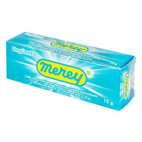 UNGUENTO MEREY TUBO 15 GR NEOMICINA-OXIDO DE ZINC