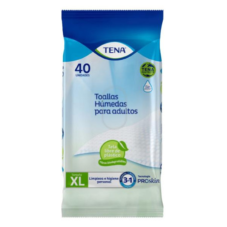 TOA.HUMEDAS TENA 40 UDS TOALLAS