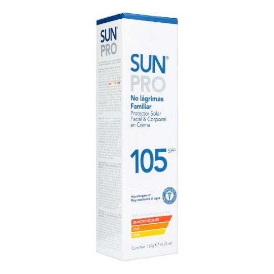 BLOQ.SUN PRO CRE.SPF 105 FAMILIAR 120 GR BLOQUEADORES