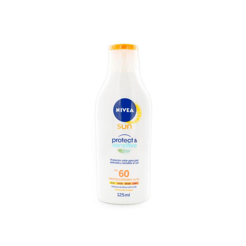 BLOQ.NIVEA SUN FPS 60 ULT.PRO.SENT.125ML BLOQUEADORES
