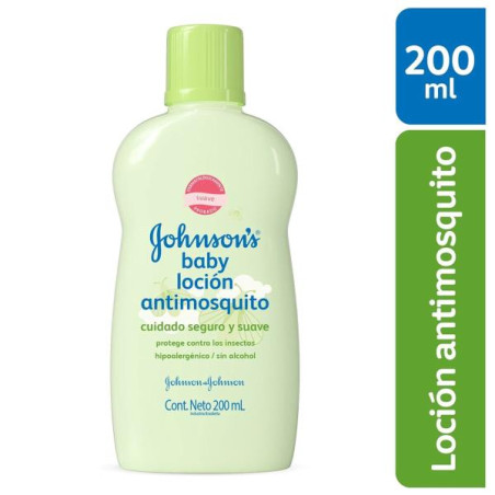 LOCION JOHNSON BABY ANTIMOSQUITO 200 ML REPELENTES