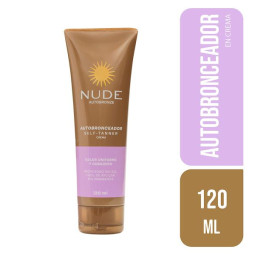 AUTOBRONCEADOR NUDE BRONZE CREMA 120 GR AUTOBRONCEADORES