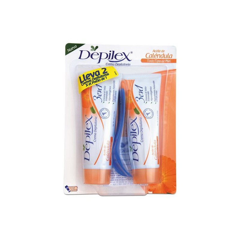 CREMA DEPILEX 3 EN 1 TOD.TIPO P.100G 2X1 DEPILADORES