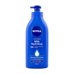 CREMA NIVEA BODY MILK NUTRITIVA 625 ML CREMAS 