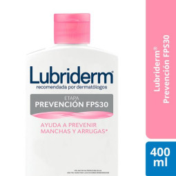 LUBRIDERM PREVENCION FPS 30 400 ML CREMAS 