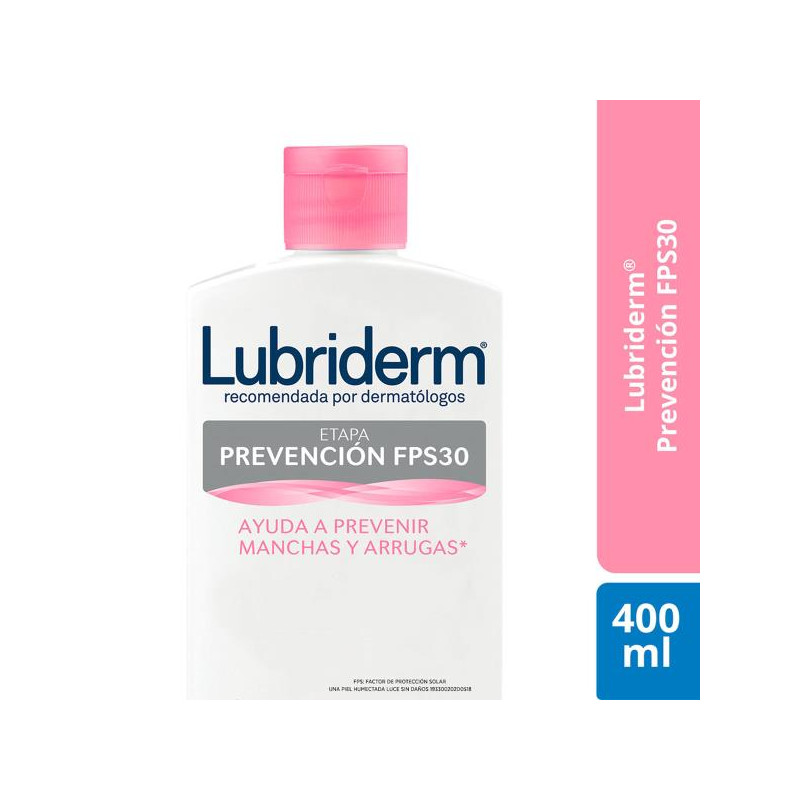 LUBRIDERM PREVENCION FPS 30 400 ML CREMAS 