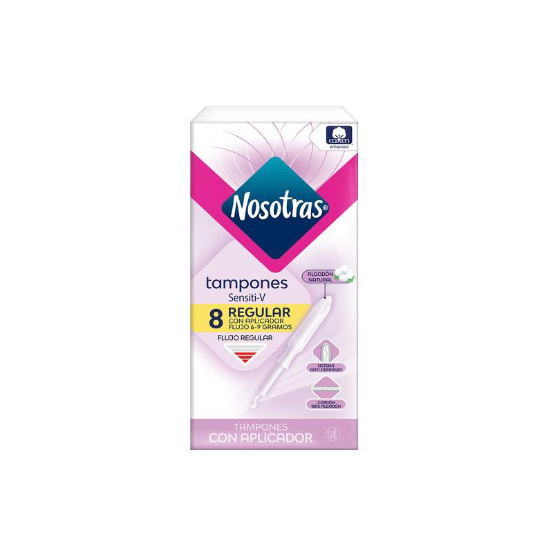 TAMPON NOS.C.APLI.REG.SENSITI-V 8 UDS 