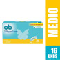 TAMPON OB ORIGINAL MEDIO 16 UDS TAMPON OB ORIGINAL MEDIO 16 UDS