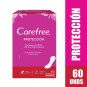 PROT.CAREFREE REGULAR 60 UDS PROTECTORES
