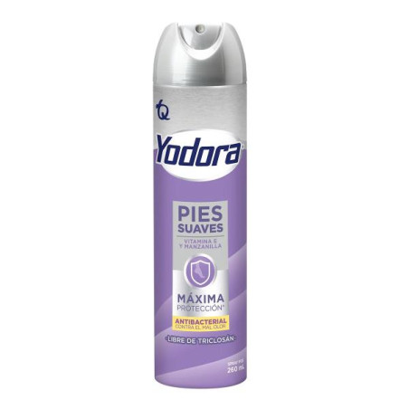 SPRAY PIES YODORA PIES SUAVES 260 ML SPRAY 