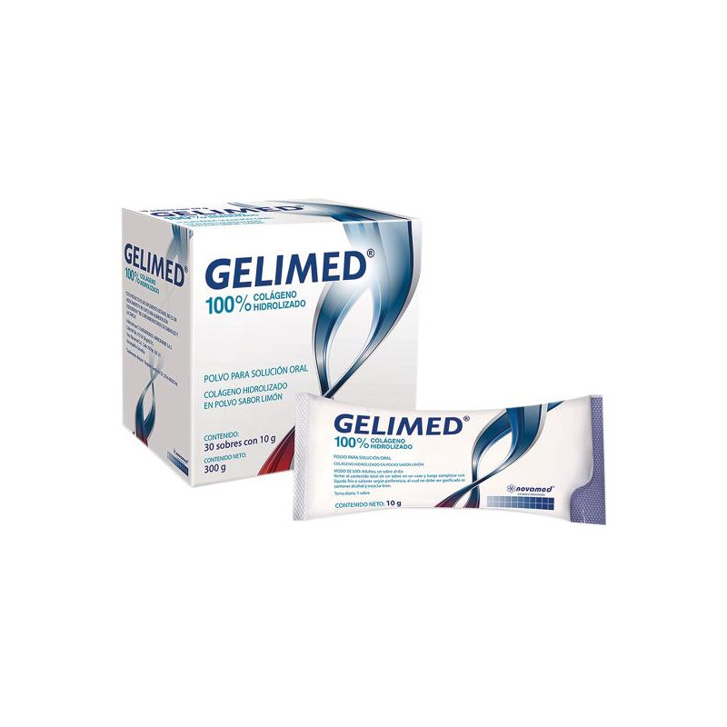 GELIMED 10 GR 30 SOBRES (DA) COLAGENASA (PUMCV) COLAGENO