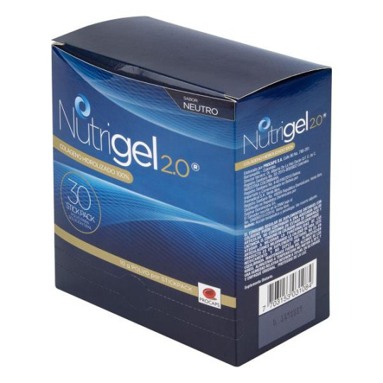 NUTRIGEL 2.0 NEUTRO 30 SOBRES (DA) PROTEINAS Y CARBOHIDRATOS