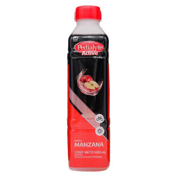 PEDIALYTE CON ZINC 30 MANZANA 500 ML SODIO-POTACIO-CALCIO-MAGNESIO.