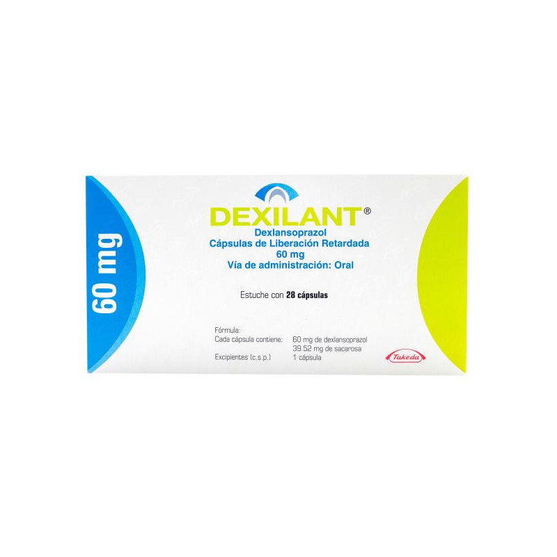 DEXILANT 60 MG 28 CAPSULAS (A)(DA) DEXLANSOPRAZOL