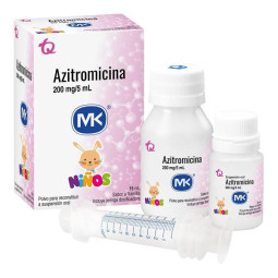 AZITROMICINA 200 MG SUSPENSION 15 ML MK AZITROMICINA