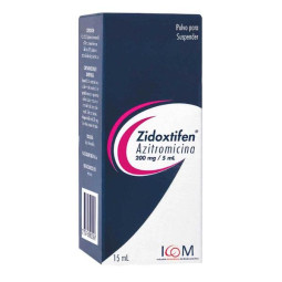 ZIDOXTIFEN 200 MG/5 ML SUSP 15 ML ICOM (PUMCV) (AZITROMICINA)