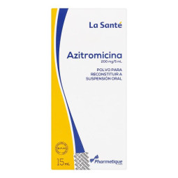 AZITROMICINA 200 MG SUSPENSION 15 ML LS AZITROMICINA