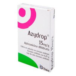 AZYDROP GOTAS 15 MG 6 MONODOSIS (R) AZITROMICINA