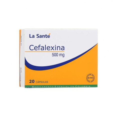 CEFALEXINA 500 MG 20 CAPSULAS LS CEFALEXINA