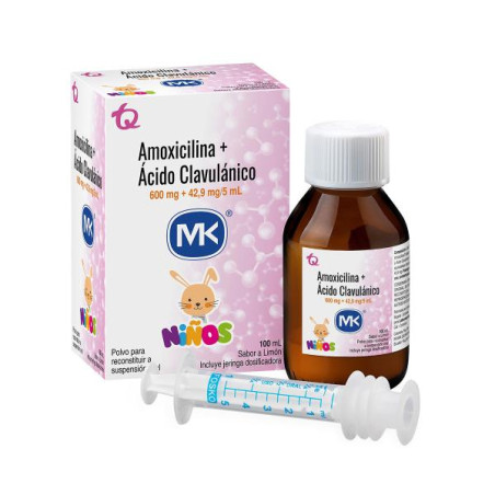 AMOXICI 600 AC CLAVULA 42.9 MG X 100 ML MK Â&nbsp; Â&nbsp;