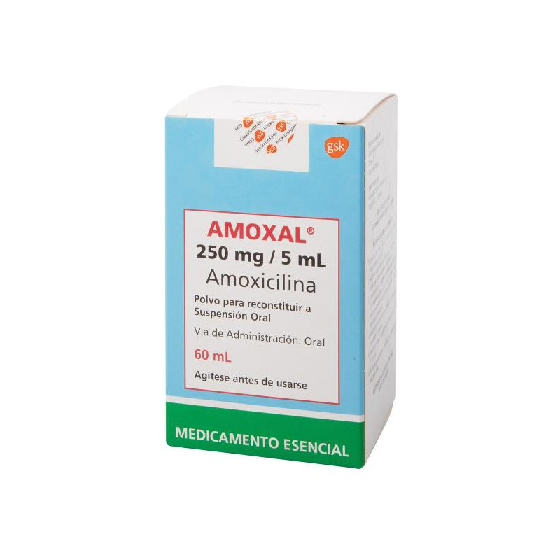 AMOXAL 250 MG SUSPENSION 60 ML AMOXICILINA