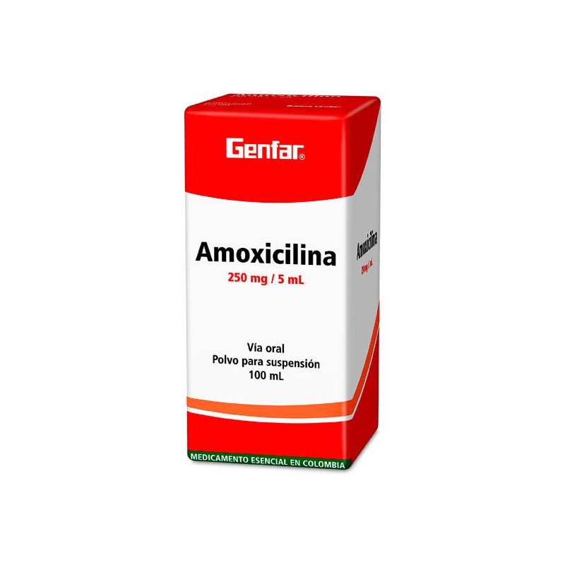 AMOXICILINA 250 MG SUSPENSION 100 ML GF AMOXICILINA AMOXICILINA 250 MG SUSPENSION 100 ML GF AMOXICILINA