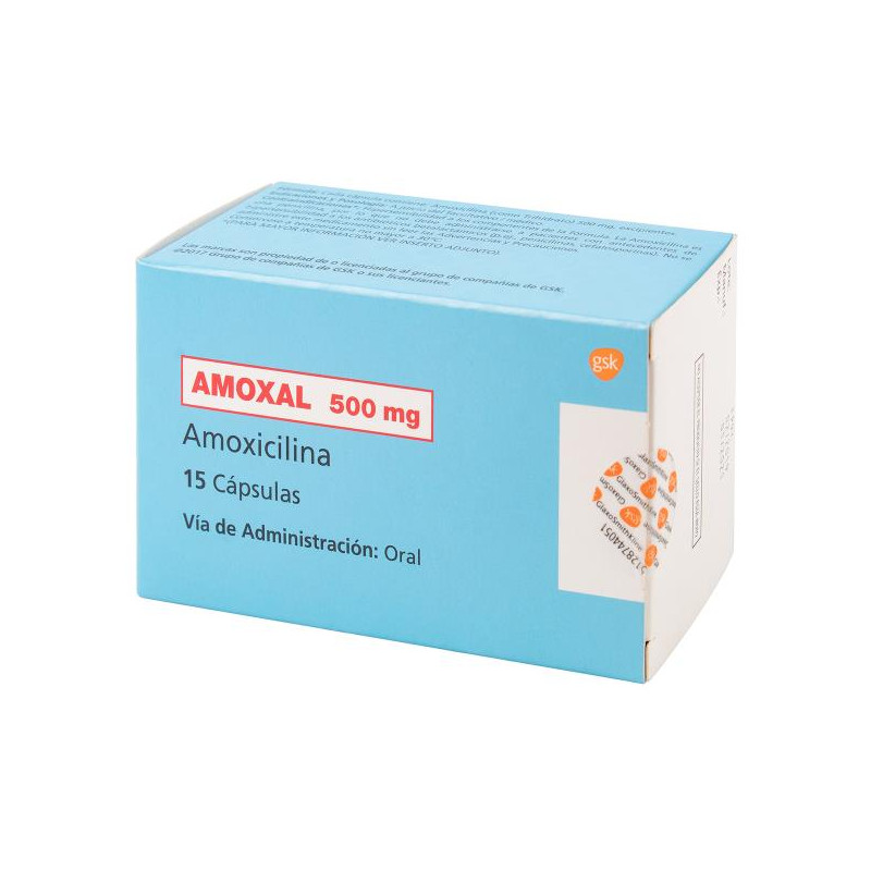 AMOXAL 500 MG 15 CAPSULAS (DA) AMOXICILINA