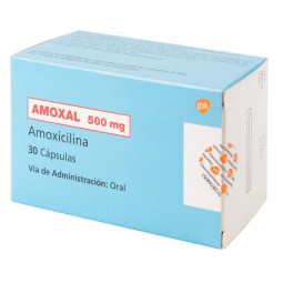 AMOXAL 500 MG 30 CAPSULAS(A)(DA) AMOXICILINA