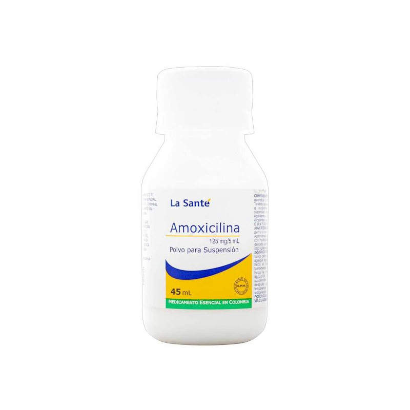 AMOXICILINA 125 MG SUSPENSION 45 ML LS AMOXICILINA