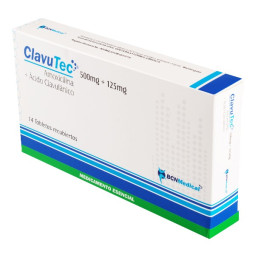 CLAVUTEC 500 MG 14 TABLETA AMOXICILINA ACIDO CLAVULANICO
