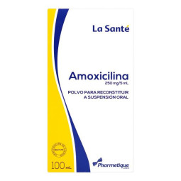 AMOXICILINA 250 MG SUSPENSION 100 ML LS AMOXICILINA