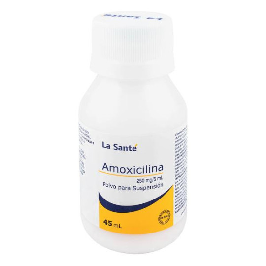 AMOXICILINA 250 MG SUSPENSION 45 ML LS AMOXICILINA AMOXICILINA 250 MG SUSPENSION 45 ML LS AMOXICILINA