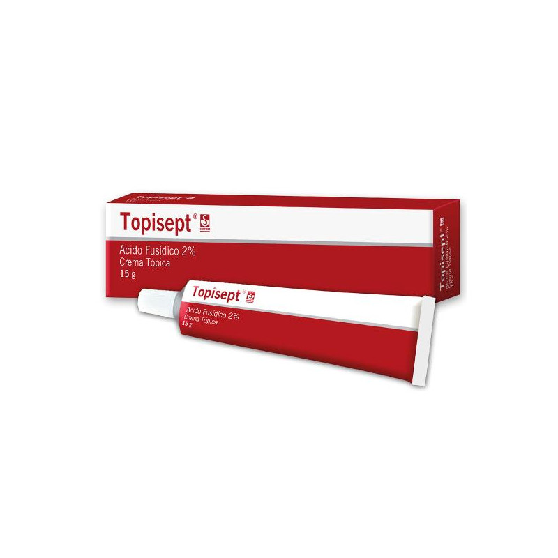 TOPISEPT 2% CREMA 15 GR ACIDO FUSIDICO