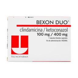 BEXON DUO 7 OVULOS (A)(DA) CLINDAMICINA