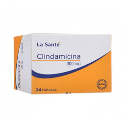 CLINDAMICINA 300 MG 24 CAPSULAS LS CLINDAMICINA