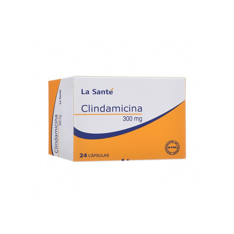 CLINDAMICINA 300 MG 24 CAPSULAS LS CLINDAMICINA