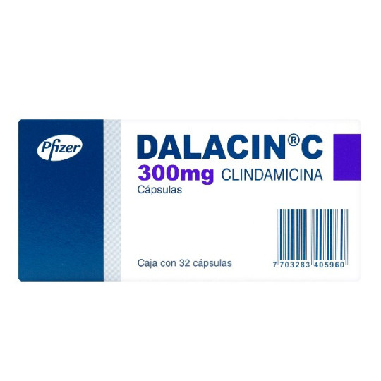 DALACIN C 300MG 32 CAPSULAS CLINDAMICINA