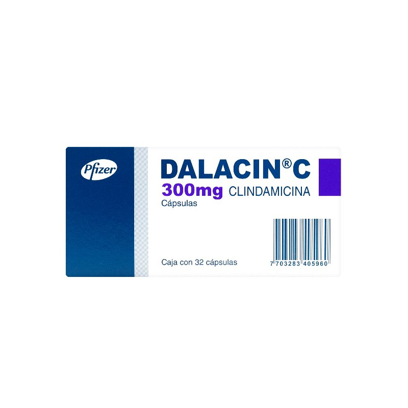DALACIN C 300MG 32 CAPSULAS CLINDAMICINA
