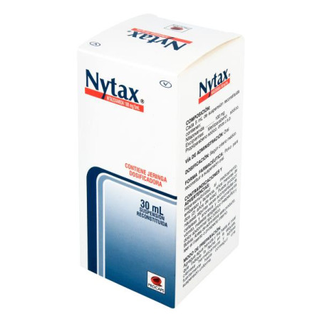 NYTAX SUSPENSION 30 ML NITAZOXANIDA