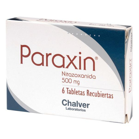 PARAXIN 500 MG 6 TABLETAS NITAZOXANIDA