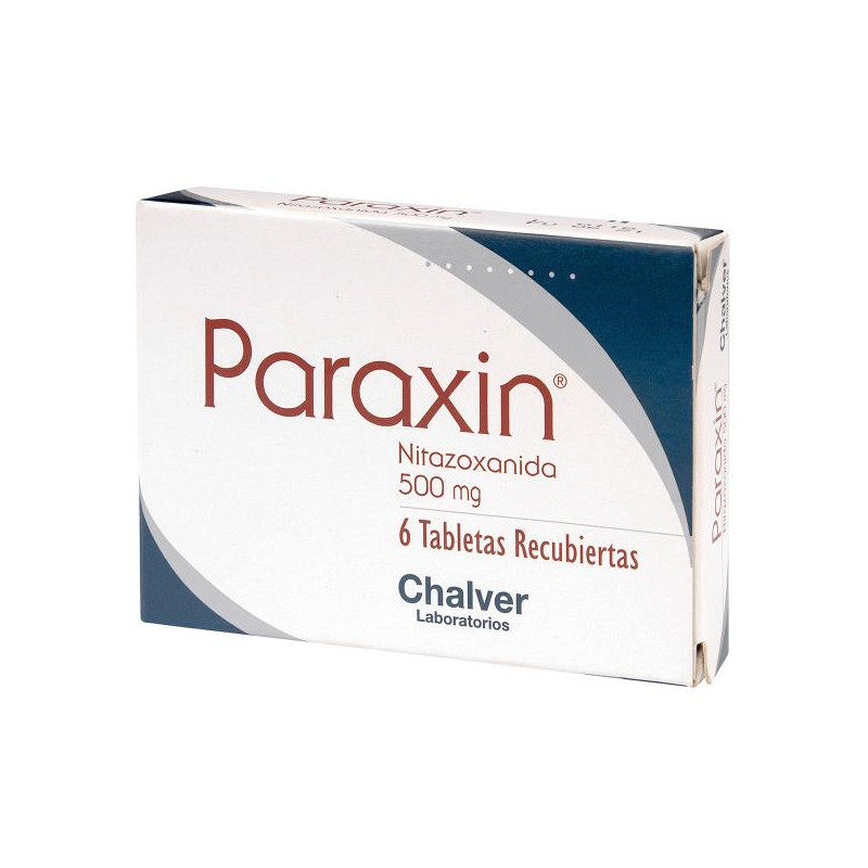 PARAXIN 500 MG 6 TABLETAS NITAZOXANIDA