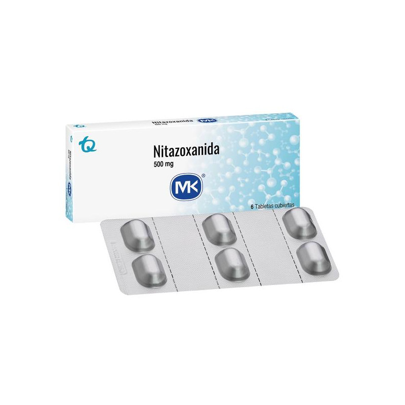 NITAZOXANIDA 500 MG 6 TBS MK NITAZOXANIDA